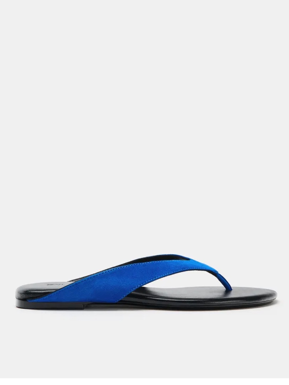 Zara Flat Leather Sandals - Size 9 US Women - New with Tags & Dust Bag - Picture 15 of 15